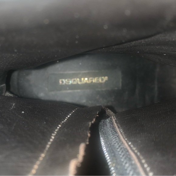 DSquared2 black ankle boots - Picture 7 of 9